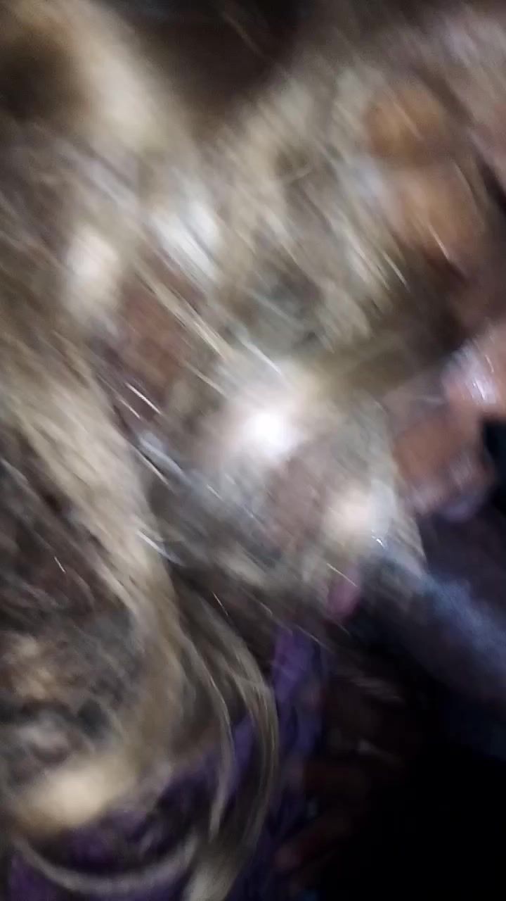 11 inches Black dick in princess mouth