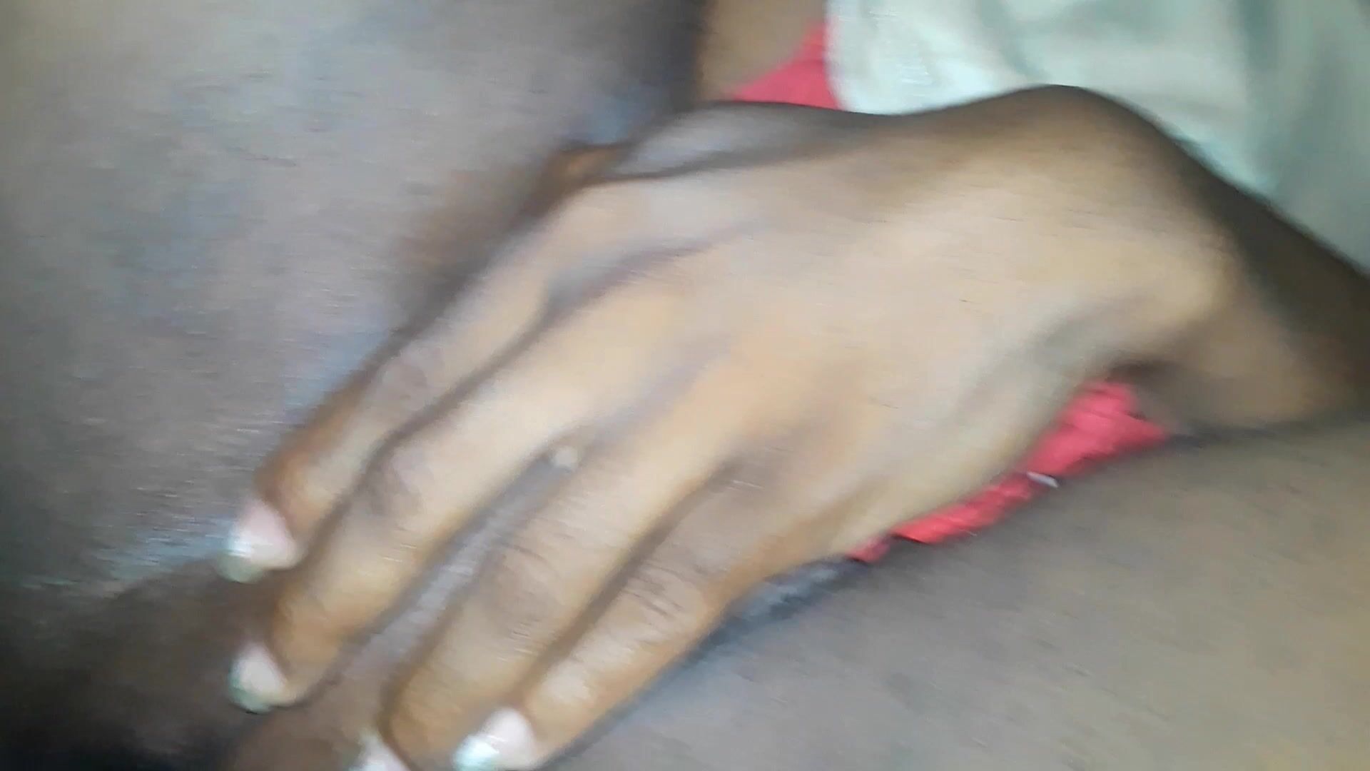 Ricardo skinout my pussy after his football game