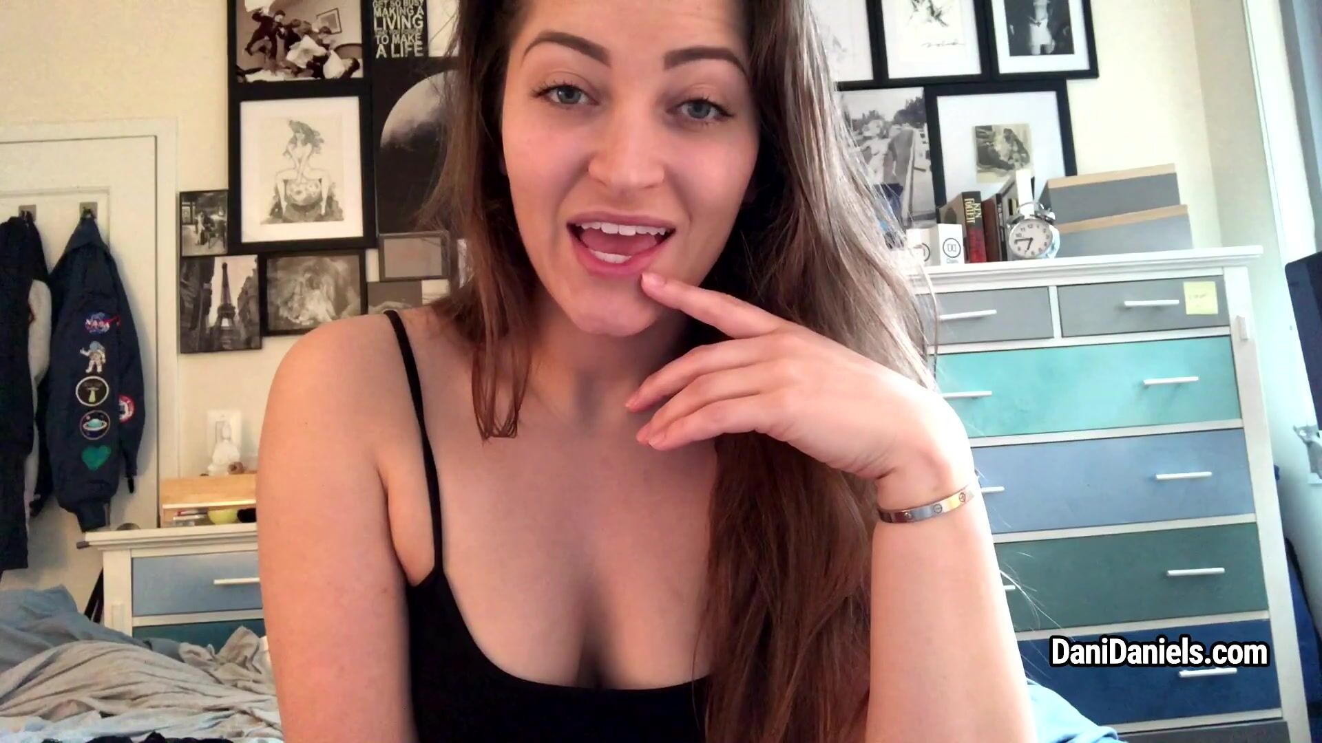 Dani Daniels dirty talk fan custom video