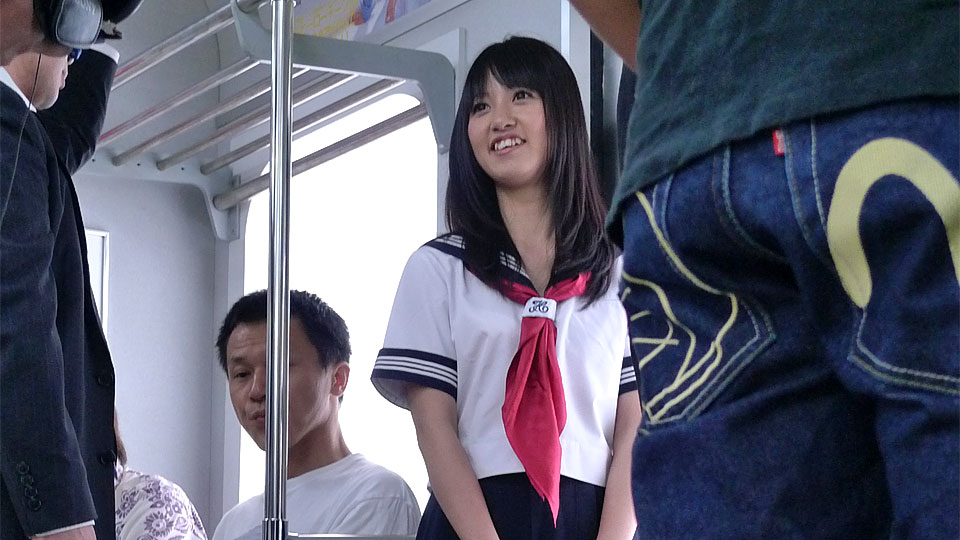 Adorable schoolgirl, Yayoi Yoshino likes to travel with trains because