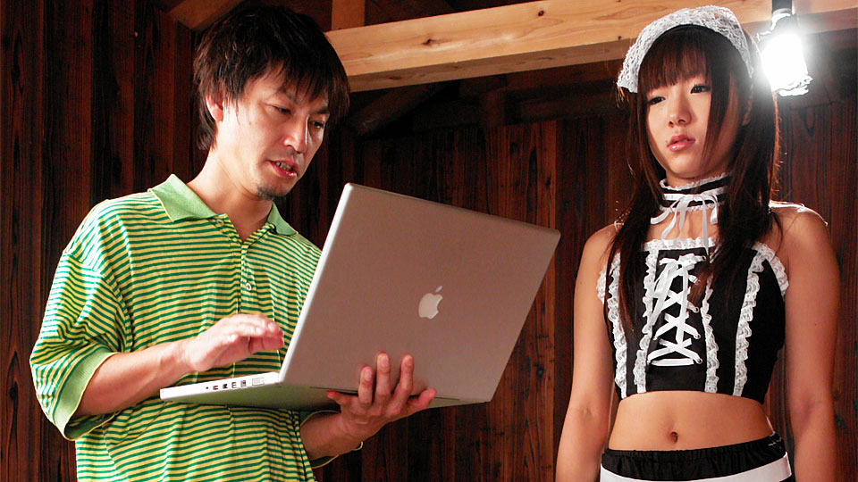 Mahiru Tsubaki is a programmed sex machine. This cute Japanese darling