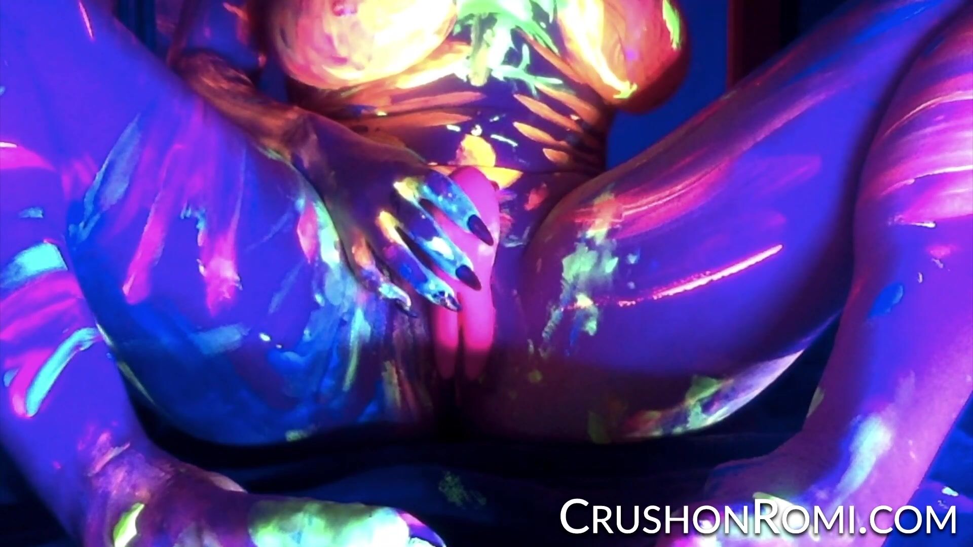 Neon Body Paint