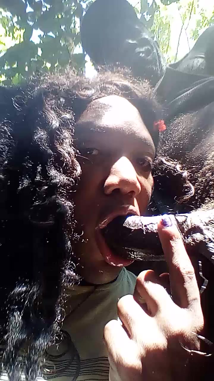 11inches thick Dick in my throat