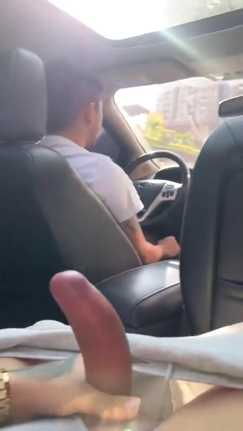 Uber driver sucking trans