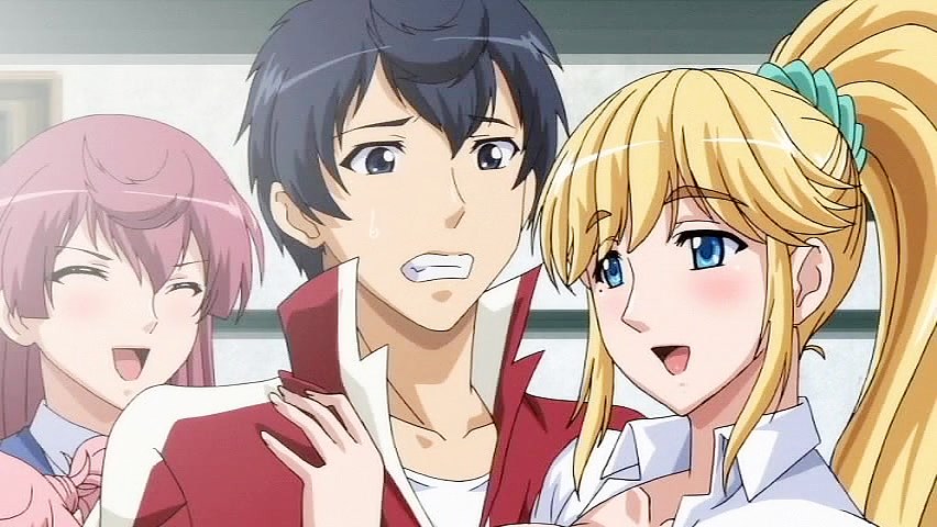 Incredible romance anime clip with uncensored big tits scenes