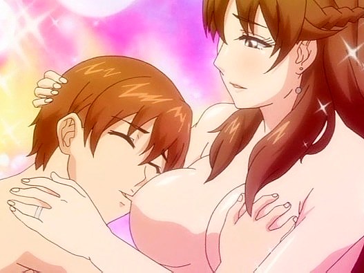 Horny romance anime clip with uncensored big tits, creampie scenes