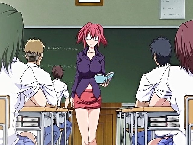 Incredible campus anime video with uncensored futanari, lesbian, big tits scenes