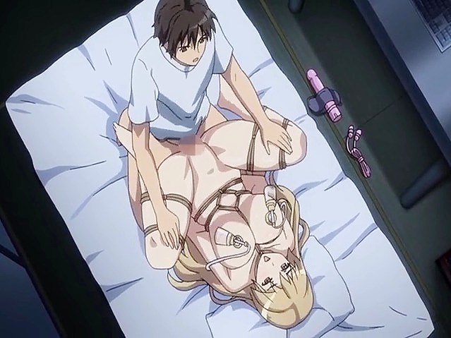 Horny comedy, adventure anime clip with uncensored big tits, bondage, bdsm scenes