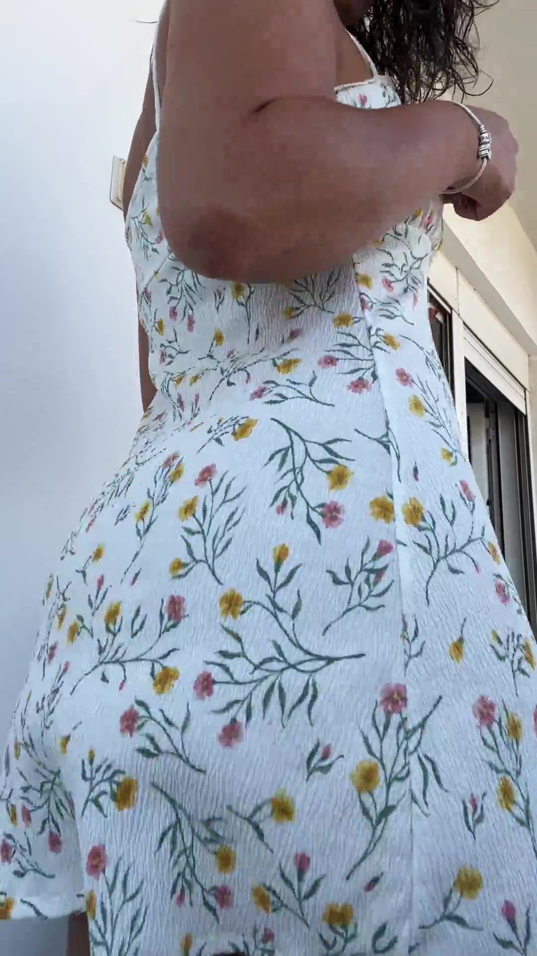 Sexy Wife Letting the Butt Cheeks Breathe