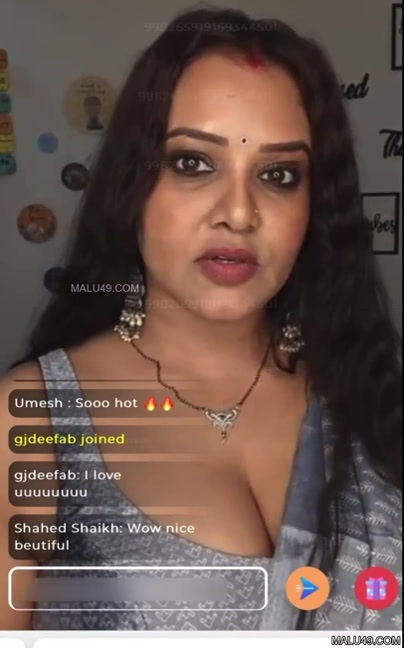 Indian Actress Priya Gamre Roleplay Live Show