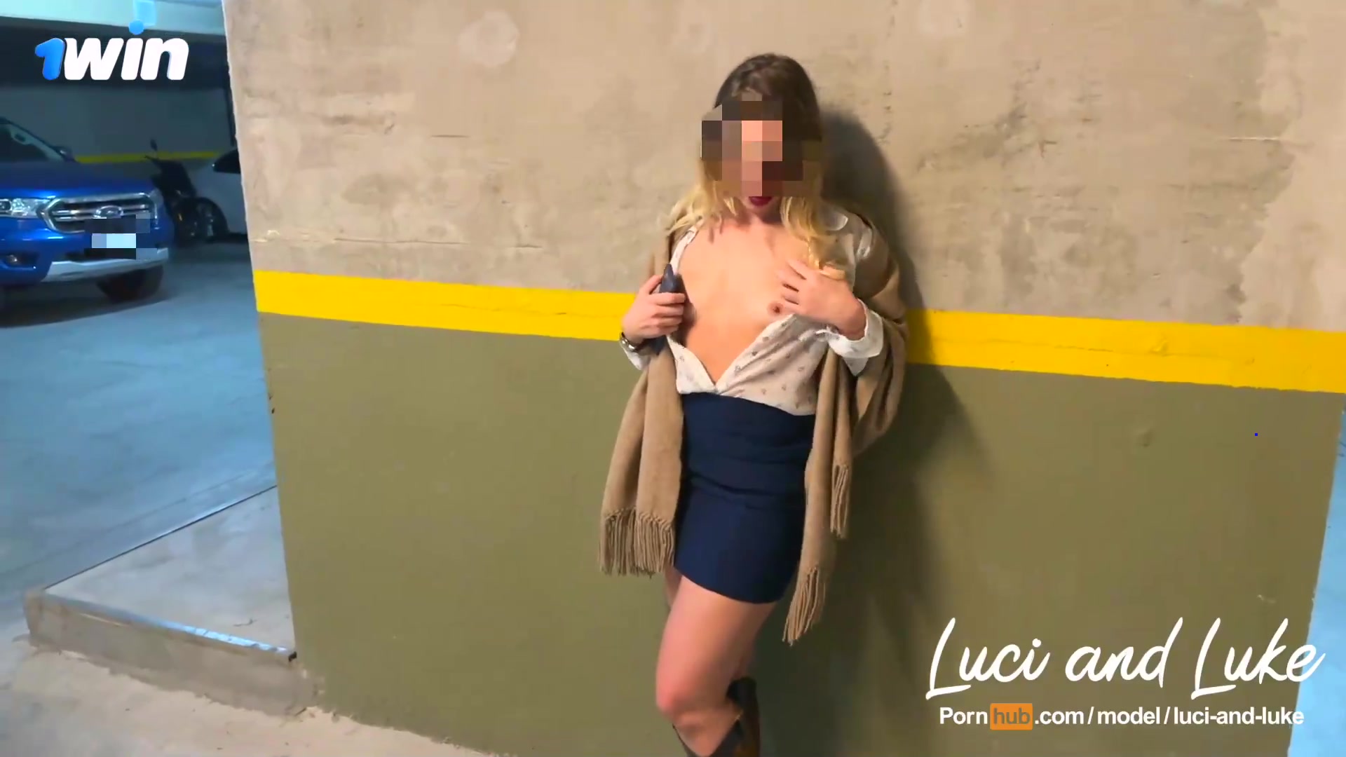 Real duo in parkign garage, blow and blowjob given, greatest gonzo porn!