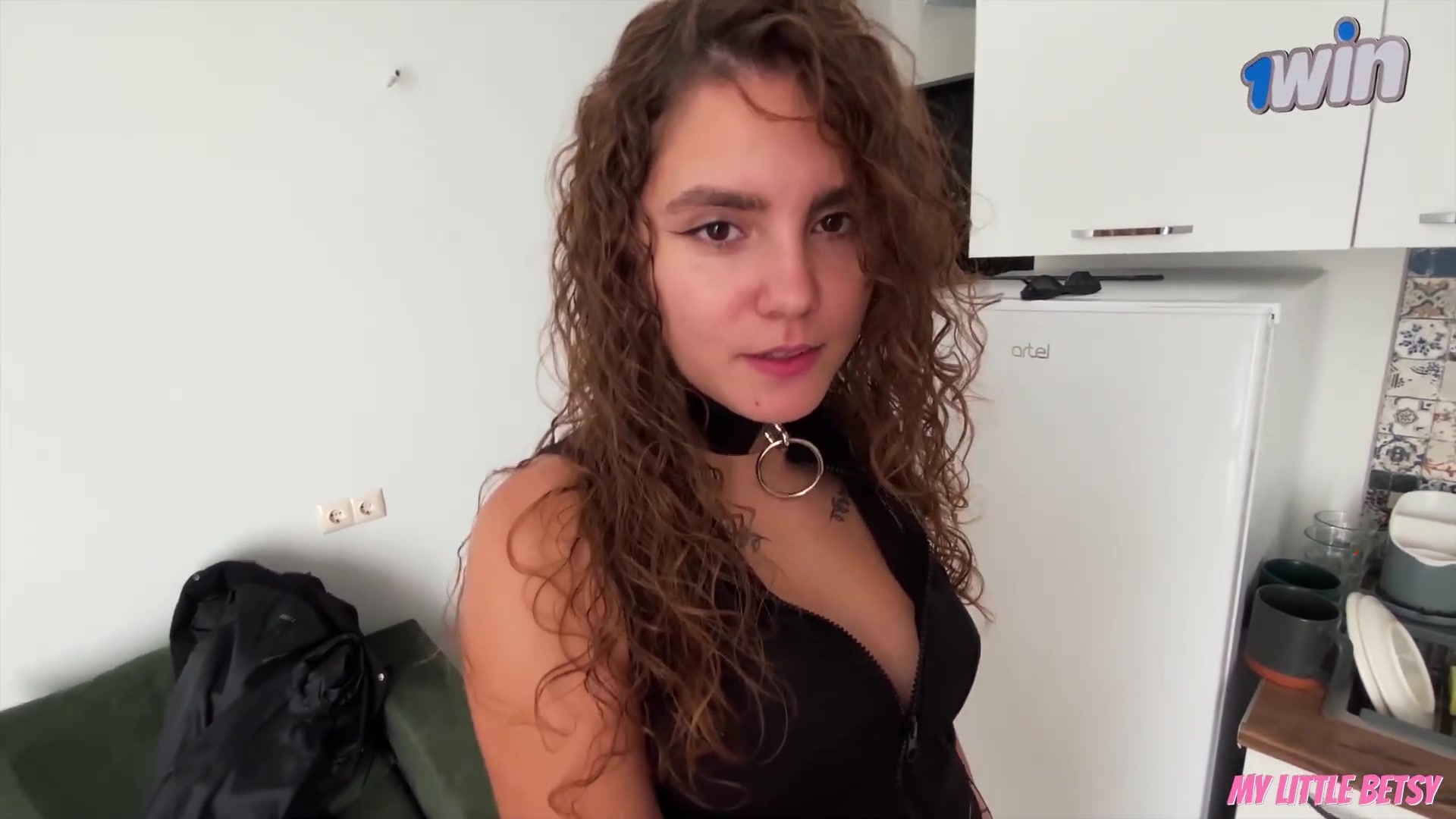 Cheating super-bitch wife enjoys cum on bra-stuffers in front of spouse - amateu