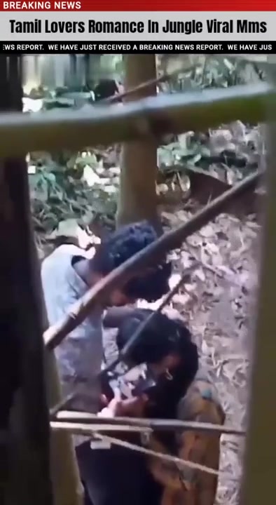 Tamil College Lovers Caught In Camera While Having Romance In Jungle
