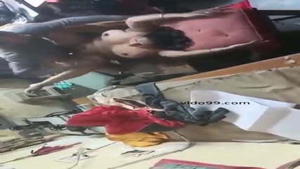Cheating Bhabhi Having Sex With Her Coworker At Workplace