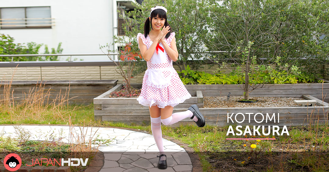 Teaser of naughty maid Kotomi Asakura