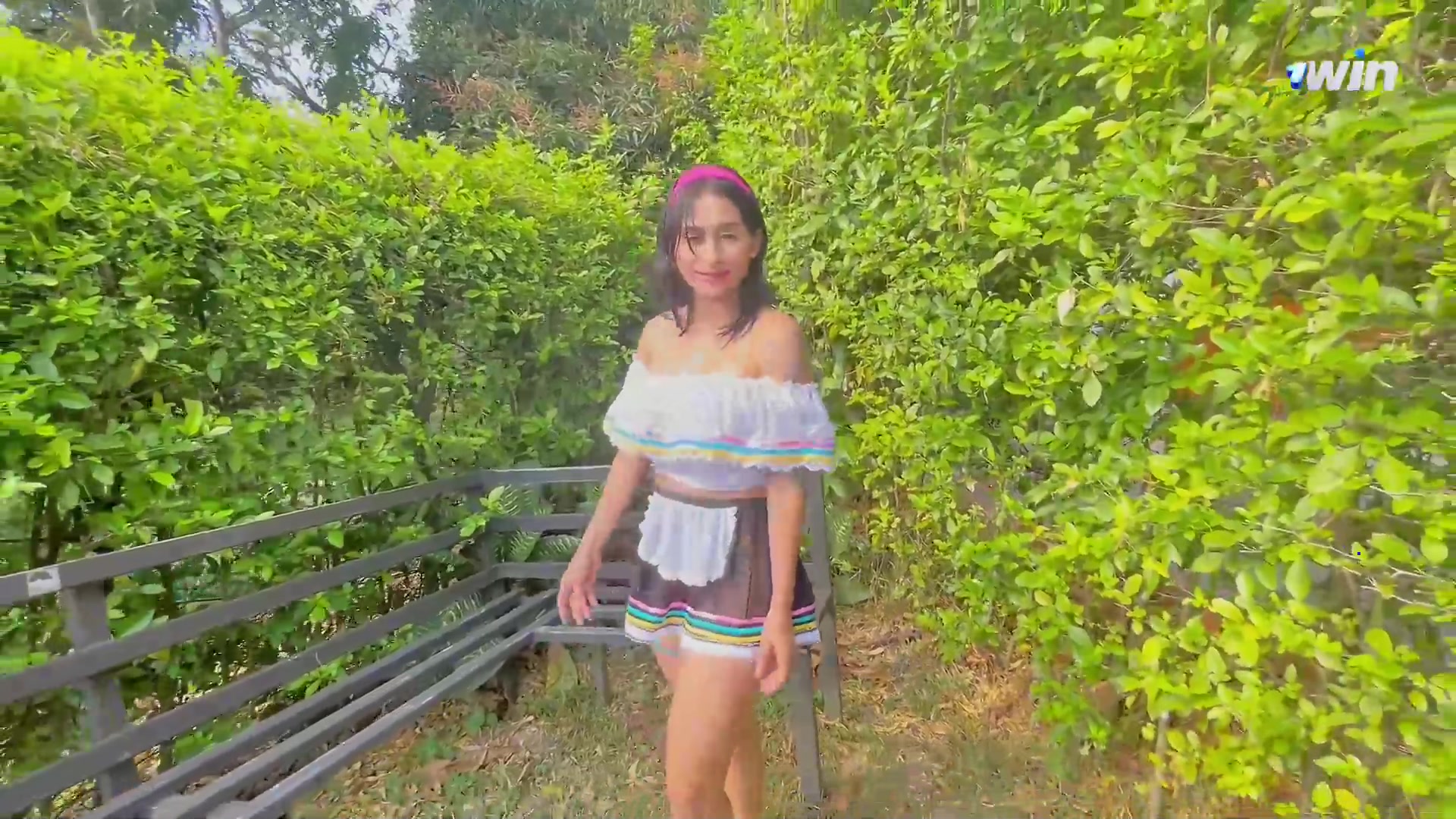 Horny farmer woman ass-fuck dance with salami inwards JENIFERPLAY - scorching go
