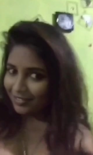Gouthami reddy manthena having a selfie nude video showing sexy bra and boobs