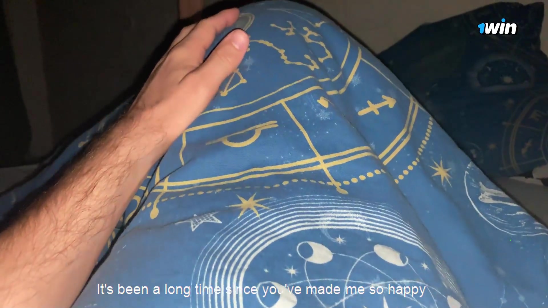 Stepcomrade's daughter entices stepfather under blanket with bj - ultimate hard-
