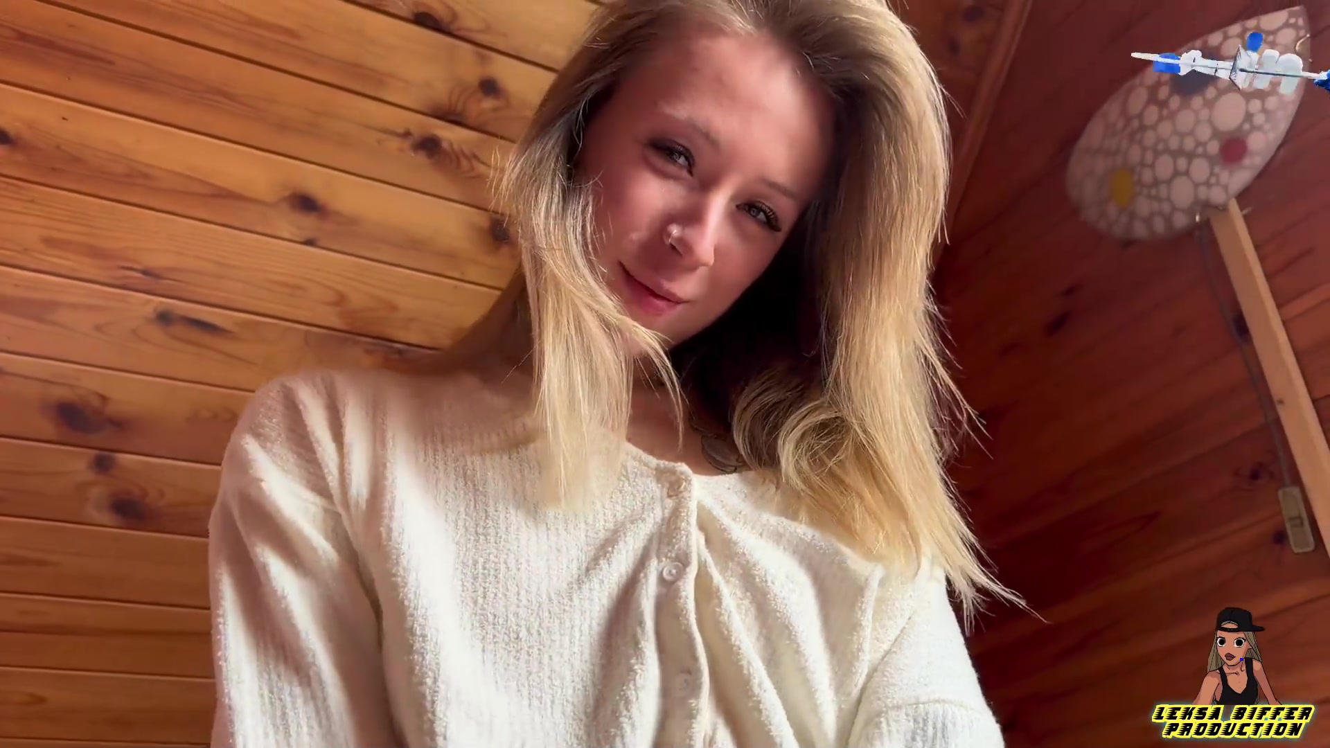 Amateur duo riding till dual cum-shot with creampie. Russian dame blow-job in PO