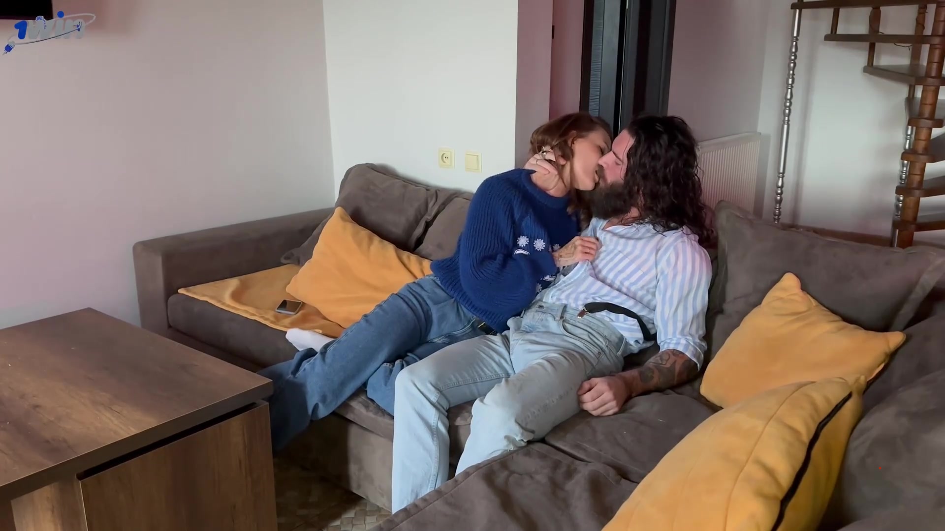 What a stellar and naughty wife! She's cheating and giving a blowjob, leading to