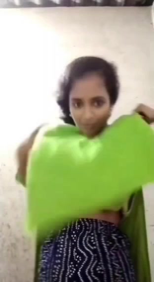 Gouthami reddy manthena removing chudidar showing black sexy bra & nude boobs