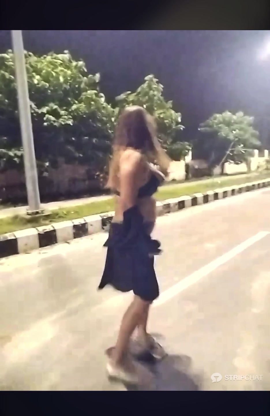 Indian Couple Fucking Outside Road At Night