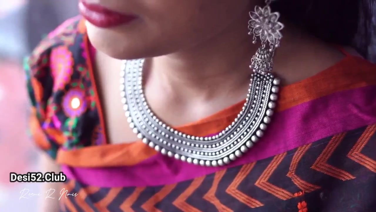 Resmi r nair saree shoot making video
