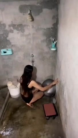 Indian Couple Bathroom Hardcore Nude Show