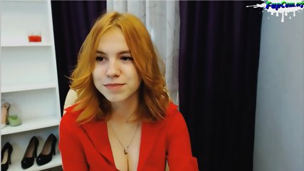 Real Amateur Teen Redhead Stripping And Fingering - Red Girl