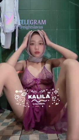 Kalila Hijab Real Tiktoker Lugu Colmek Mulus