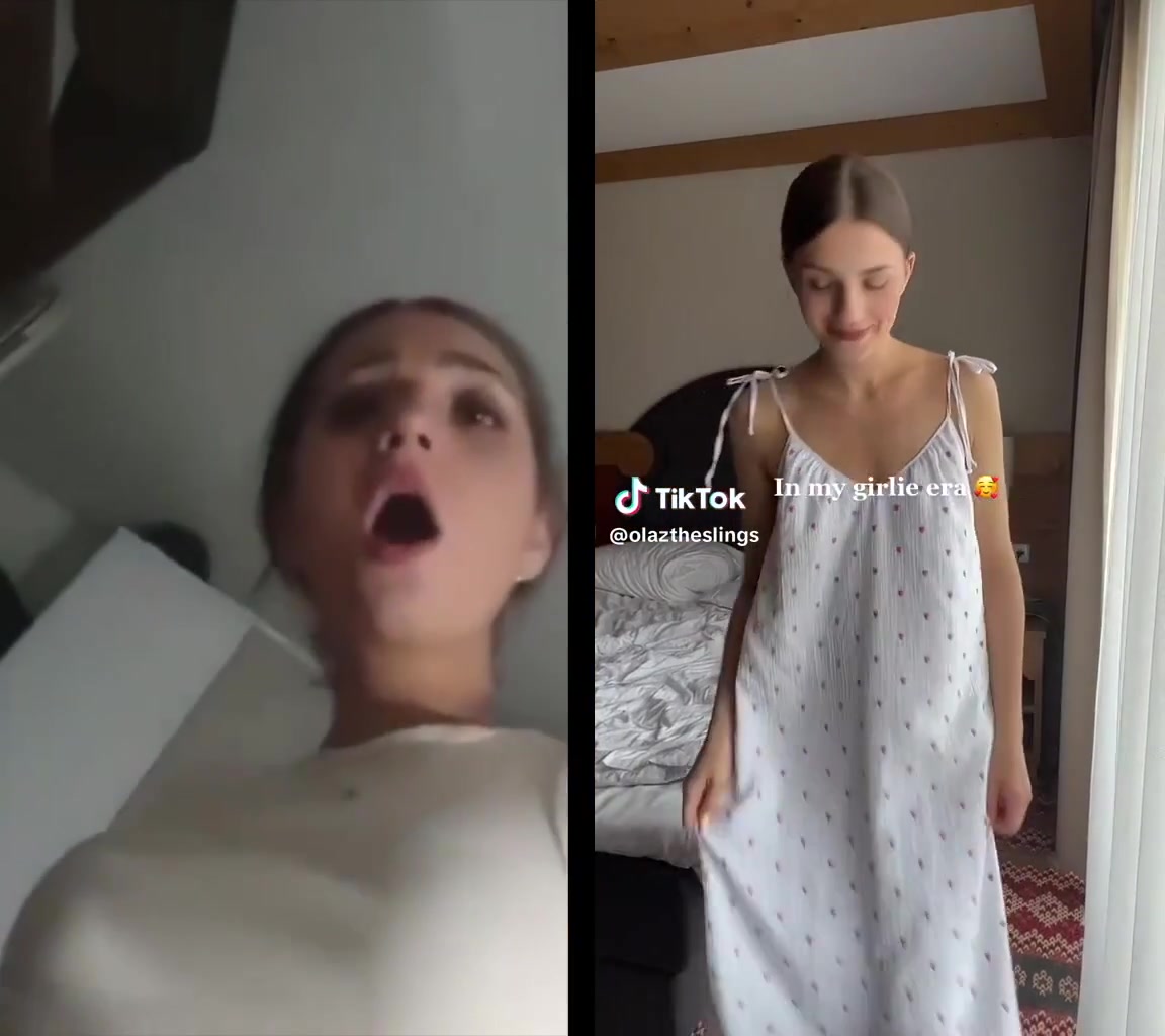 Tiktok star Ola Lamczyk fucking on censored sextape