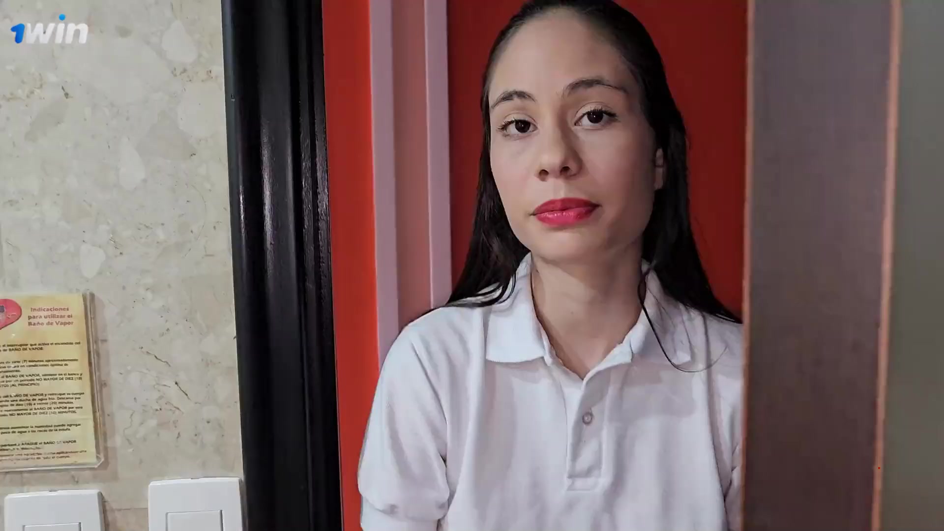 Real teacher takes colegiala to restroom for deep-throat, then pounds her passio
