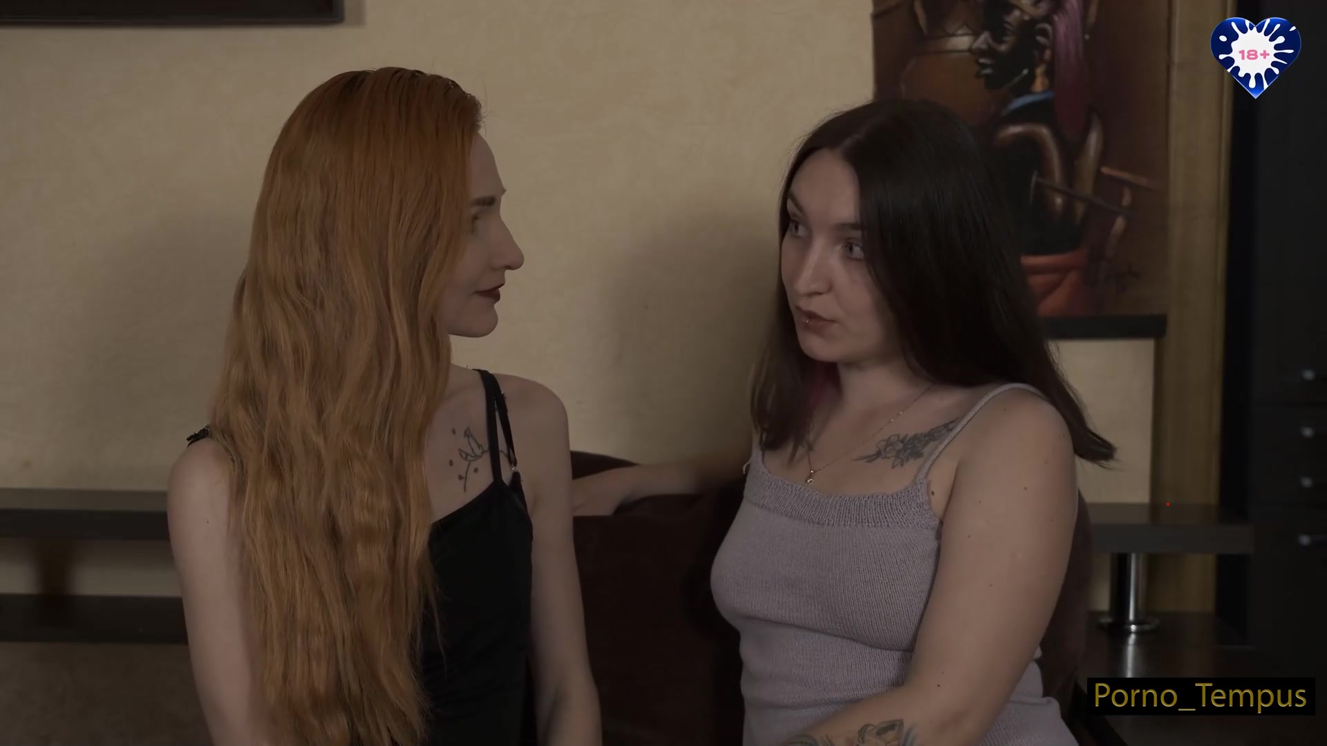 Wow, a red-haired Russian nymph giving a red-hot DT while her jaw-dropping milf