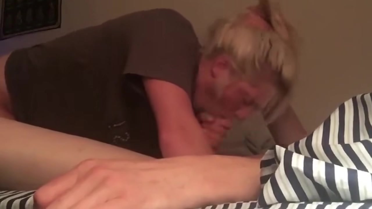 Passionate Blondes Give Amazing Head To Her BF