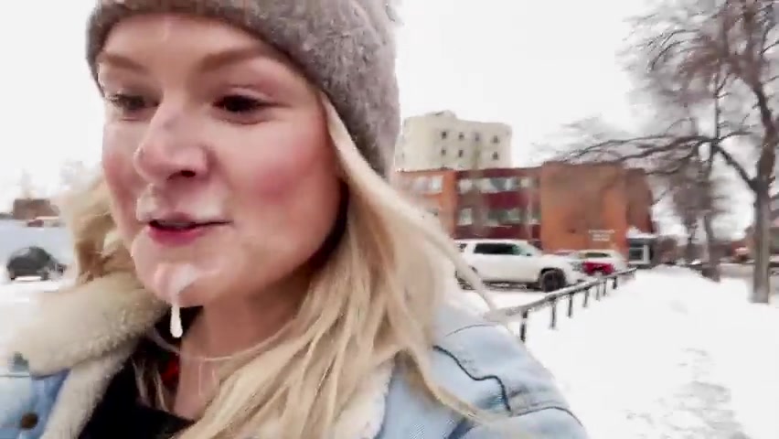 Cumwalk Winter Cumsicle