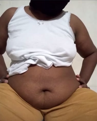 chubby big ass milf striptease four