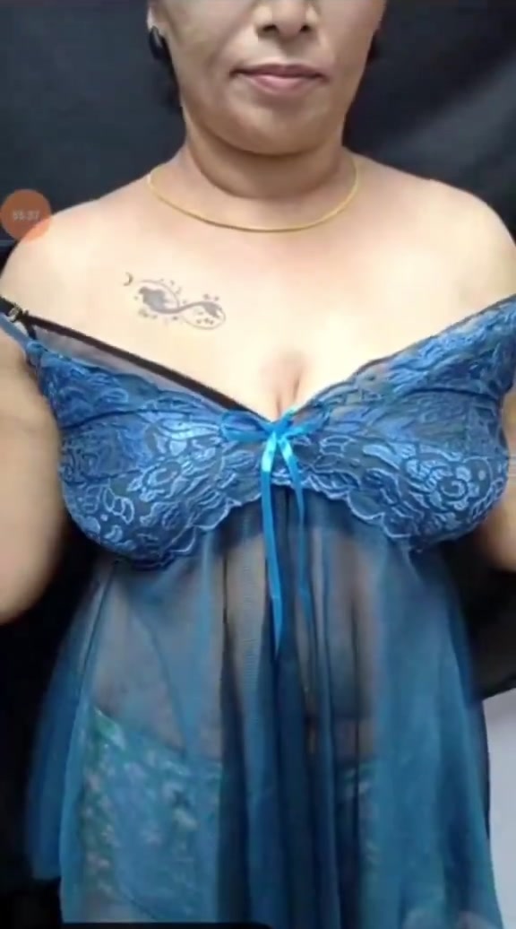 milf in lingeri tease