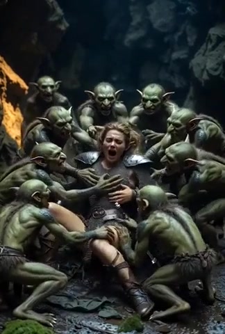 Elf Warrior Vs Goblins