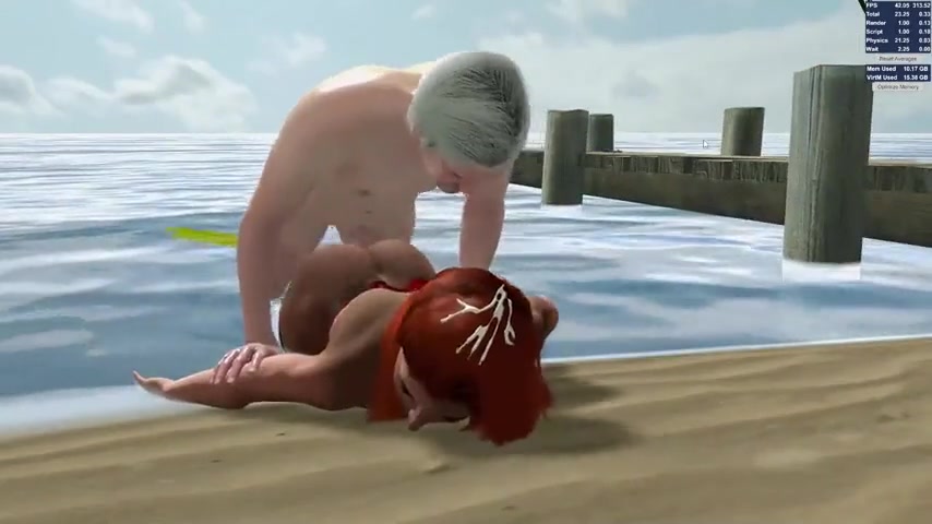 Having A Good Time On The Beach
