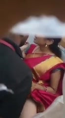 Tamil Saree Anuty Outdoor Sex