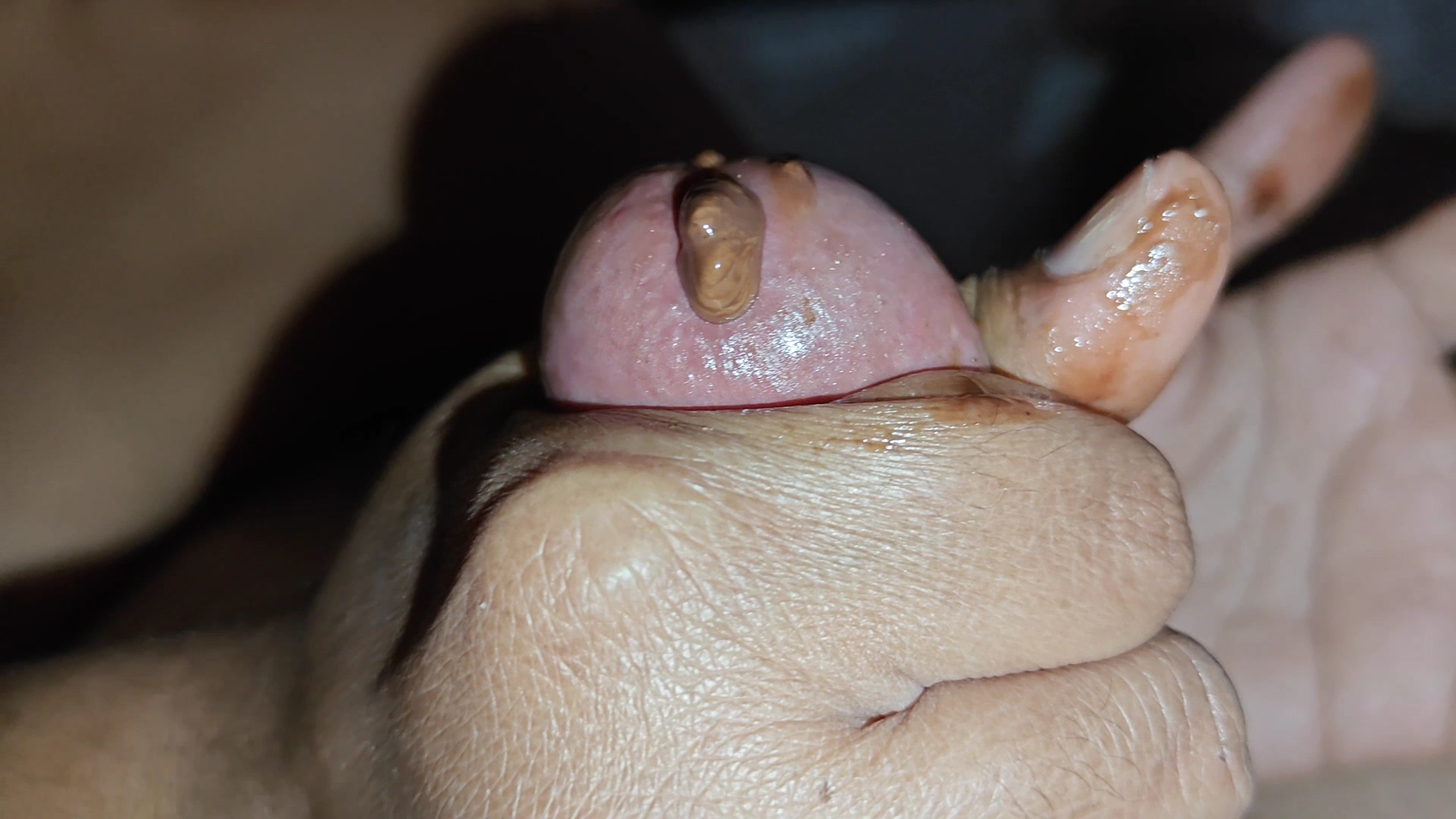 Tamil wife Blowjob for hubby with chocolate filled cock