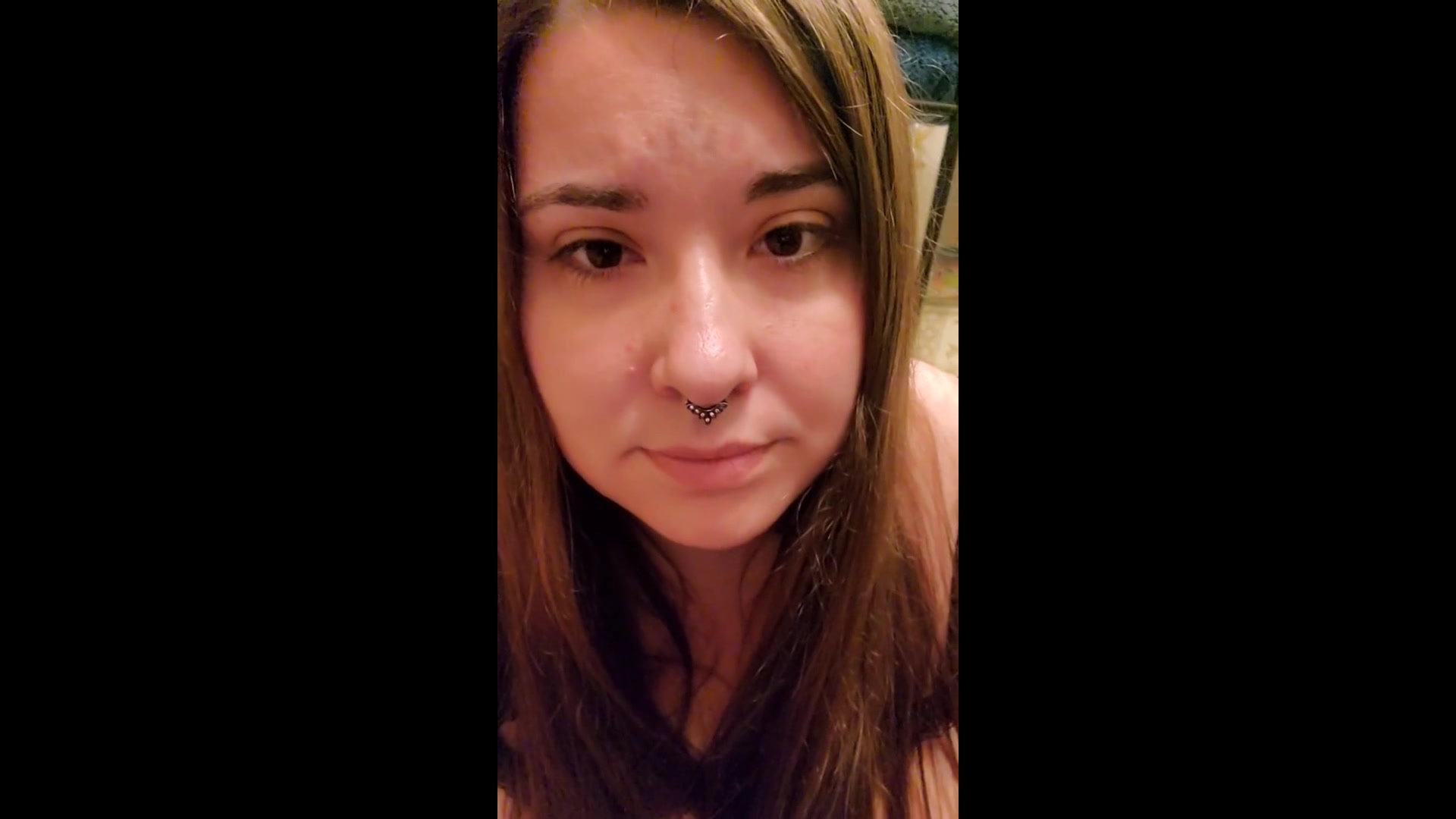 Big Slut Smokes And Touches Herself