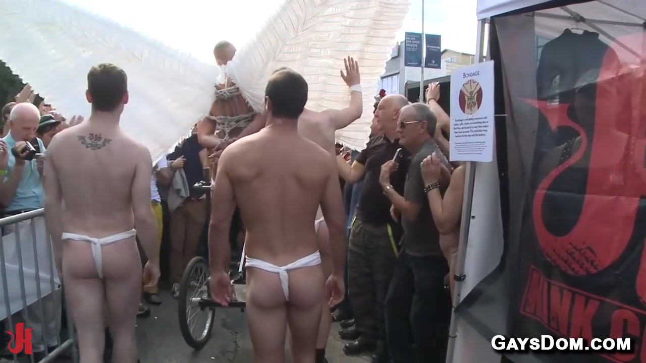 Folsom Public Gay Slut Humiliation