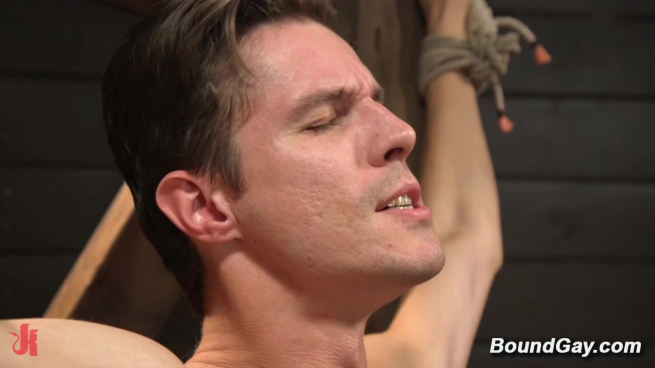 Gay Bondage Hard Cock Cumshot Orgasm