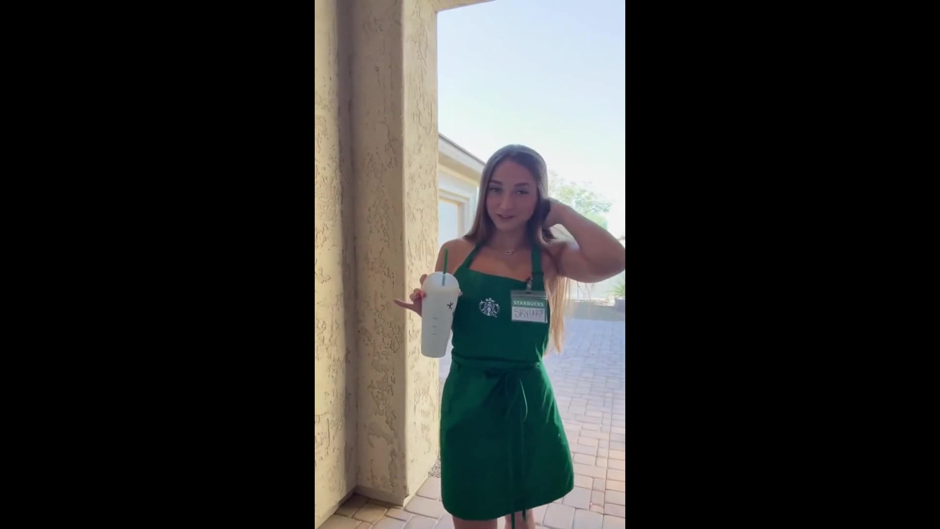 She Plays The Slutty Starbucks Waitress