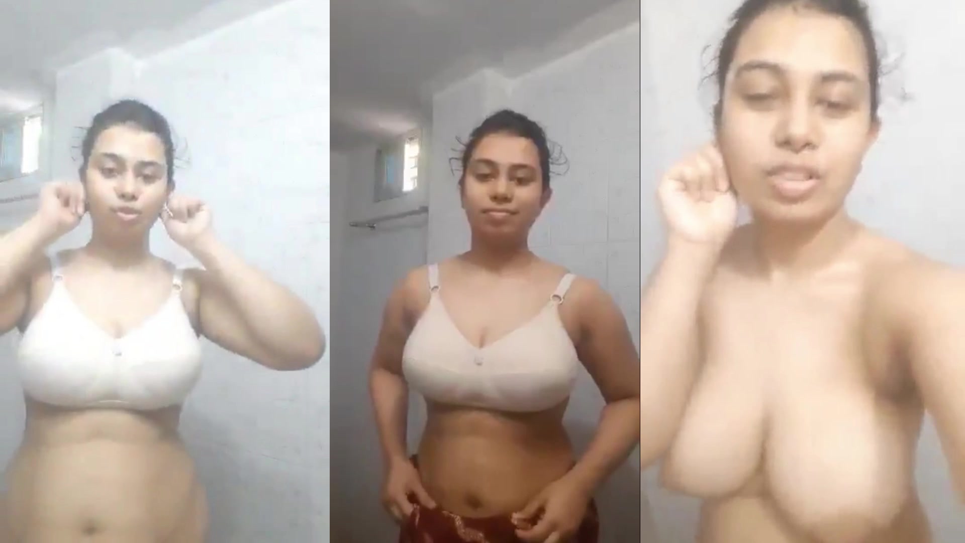 Indian Girlfriend Saying "Sorry" And Surprising Lover Mms Nude TG - @BuyPremium69