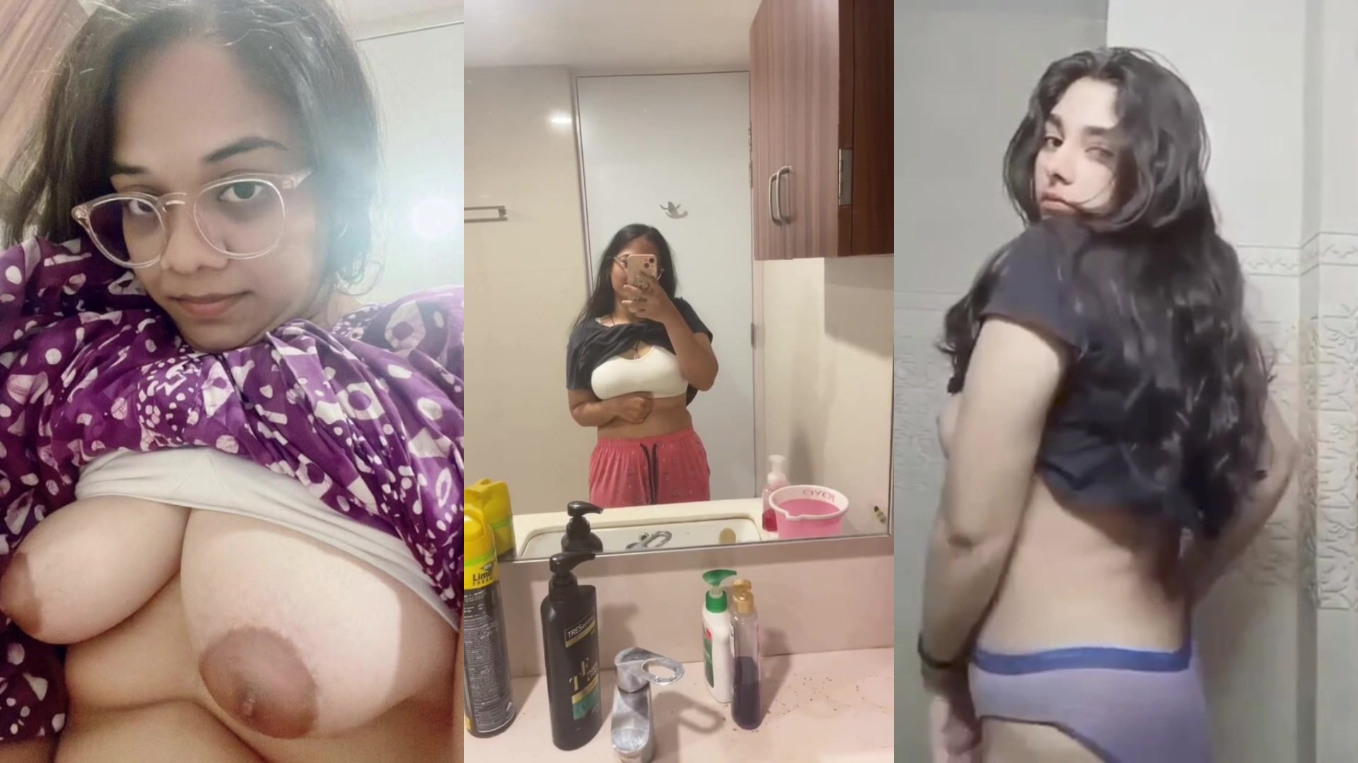 Indian Teen Showing Big Boobs To Lover