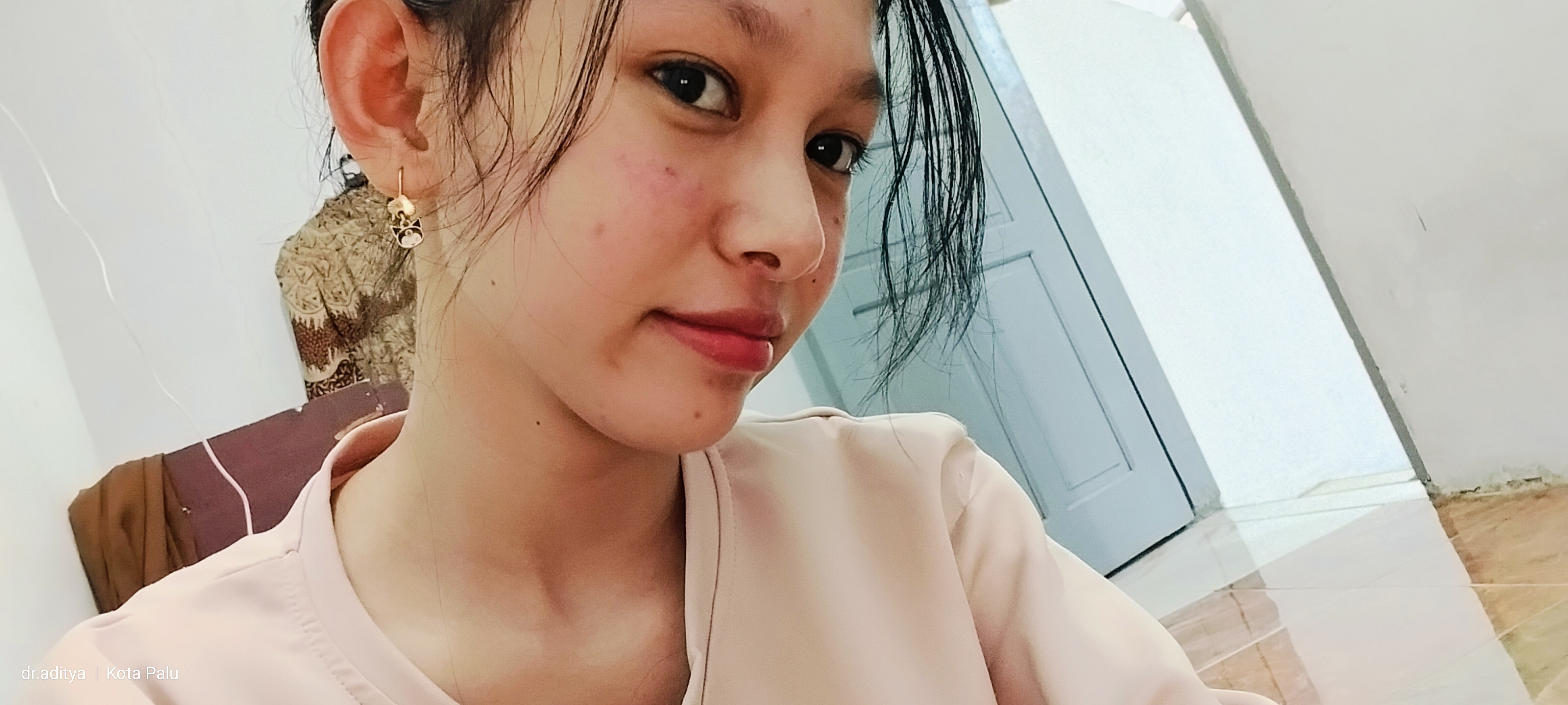 Putri Mardiana, handjob with lucky guy