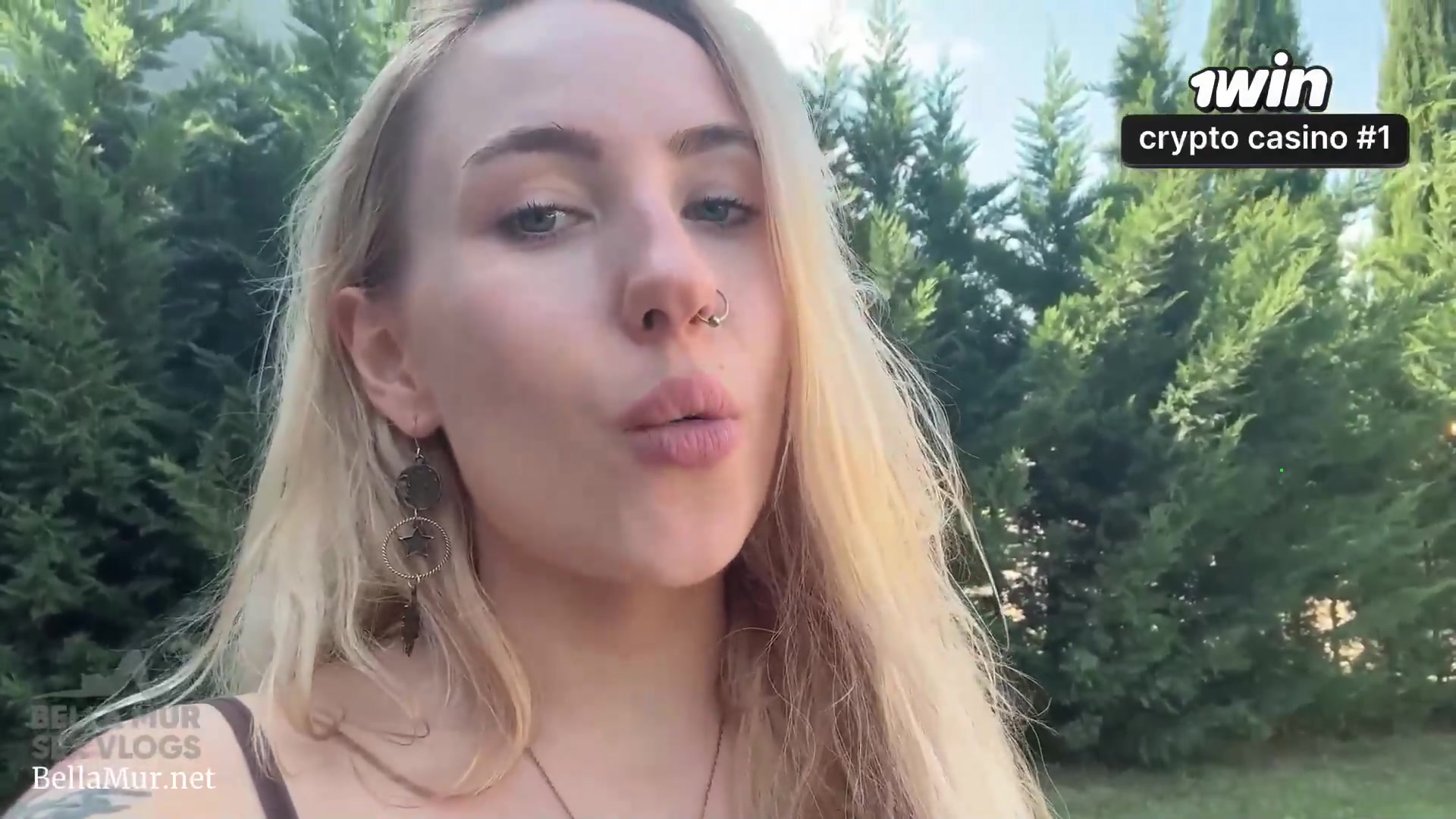 HARDCORE PORN VLOG - Birthday hookup with a scorching towheaded outdoors - monst