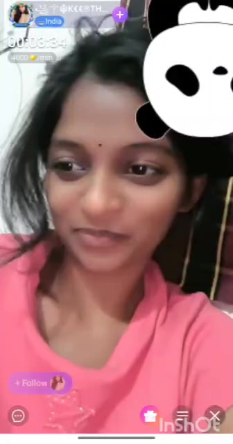 Keerthi chamet girl nude show